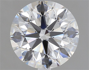 Picture of Natural Diamond 1.73 Carats, Round with Excellent Cut, E Color, VVS2 Clarity and Certified by GIA