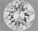 Natural Diamond 2.00 Carats, Round with Very Good Cut, H Color, SI1 Clarity and Certified by GIA