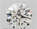 Natural Diamond 0.40 Carats, Round with Excellent Cut, I Color, VVS1 Clarity and Certified by GIA