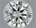 Natural Diamond 0.40 Carats, Round with Good Cut, J Color, VS2 Clarity and Certified by GIA