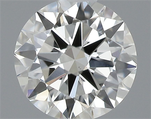 Picture of Natural Diamond 0.40 Carats, Round with Good Cut, J Color, VS2 Clarity and Certified by GIA