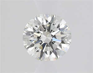 Picture of Natural Diamond 0.62 Carats, Round with Excellent Cut, I Color, VS2 Clarity and Certified by IGI