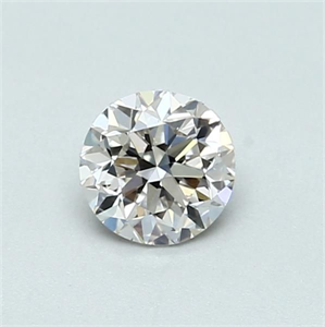 Picture of Natural Diamond 0.50 Carats, Round with Good Cut, J Color, VVS2 Clarity and Certified by GIA