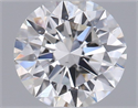 Natural Diamond 0.41 Carats, Round with Excellent Cut, G Color, SI1 Clarity and Certified by GIA