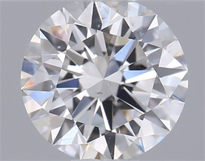 Picture of Natural Diamond 0.41 Carats, Round with Excellent Cut, G Color, SI1 Clarity and Certified by GIA