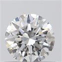 Natural Diamond 0.45 Carats, Round with Excellent Cut, G Color, SI1 Clarity and Certified by GIA