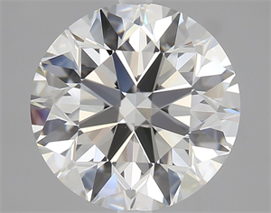 Picture of Natural Diamond 2.51 Carats, Round with Excellent Cut, I Color, VS1 Clarity and Certified by GIA