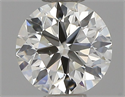 Natural Diamond 0.40 Carats, Round with Excellent Cut, H Color, VS1 Clarity and Certified by IGI