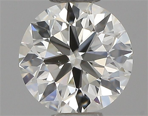 Picture of Natural Diamond 0.40 Carats, Round with Excellent Cut, H Color, VS1 Clarity and Certified by IGI