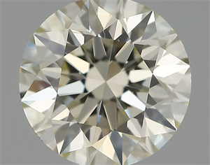 Picture of Natural Diamond 0.61 Carats, Round with Excellent Cut, J Color, SI1 Clarity and Certified by IGI