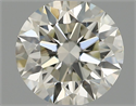 Natural Diamond 0.50 Carats, Round with Excellent Cut, I Color, VS1 Clarity and Certified by IGI