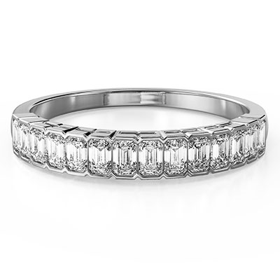 1.50 carat Lab diamonds D VVS2 Emerald ring