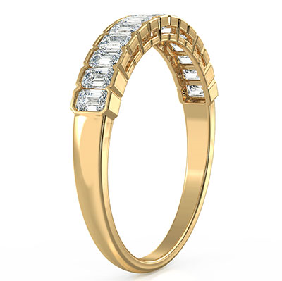 1.50 carat Lab diamonds D VVS2 Emerald ring