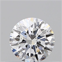 Natural Diamond 0.40 Carats, Round with Excellent Cut, D Color, SI2 Clarity and Certified by GIA