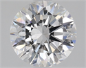 Natural Diamond 1.50 Carats, Round with Excellent Cut, D Color, VVS2 Clarity and Certified by GIA