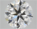 Natural Diamond 2.72 Carats, Round with Excellent Cut, D Color, VS1 Clarity and Certified by GIA