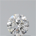 Natural Diamond 0.40 Carats, Round with Excellent Cut, G Color, SI1 Clarity and Certified by GIA