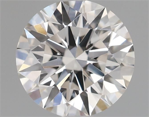 Picture of Natural Diamond 0.43 Carats, Round with Excellent Cut, J Color, VVS2 Clarity and Certified by GIA