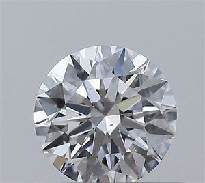 Picture of Natural Diamond 0.40 Carats, Round with Excellent Cut, D Color, VS2 Clarity and Certified by GIA