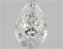 Natural Diamond 2.01 Carats, Pear with  Cut, G Color, VVS1 Clarity and Certified by GIA