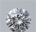 Natural Diamond 0.40 Carats, Round with Excellent Cut, D Color, VS2 Clarity and Certified by GIA