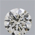 Natural Diamond 0.40 Carats, Round with Excellent Cut, H Color, VS2 Clarity and Certified by IGI