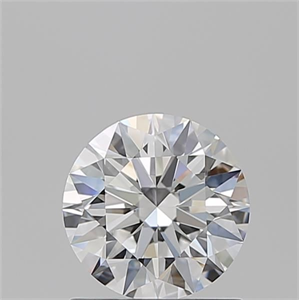 Picture of Natural Diamond 1.02 Carats, Round with Excellent Cut, D Color, IF Clarity and Certified by GIA