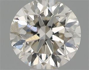 Picture of Natural Diamond 0.42 Carats, Round with Very Good Cut, I Color, I1 Clarity and Certified by IGI