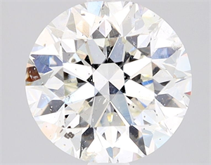 Picture of Natural Diamond 2.08 Carats, Round with Very Good Cut, I Color, I1 Clarity and Certified by GIA