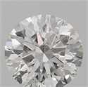 Natural Diamond 0.40 Carats, Round with Excellent Cut, G Color, SI2 Clarity and Certified by GIA