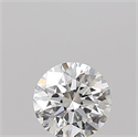 Natural Diamond 0.40 Carats, Round with Excellent Cut, G Color, SI1 Clarity and Certified by GIA