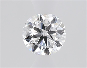 Picture of Natural Diamond 0.40 Carats, Round with Very Good Cut, D Color, SI2 Clarity and Certified by GIA