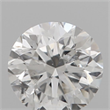 Natural Diamond 0.40 Carats, Round with Very Good Cut, G Color, SI2 Clarity and Certified by GIA