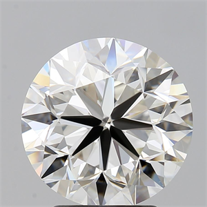 Picture of Natural Diamond 3.01 Carats, Round with Very Good Cut, I Color, SI1 Clarity and Certified by GIA