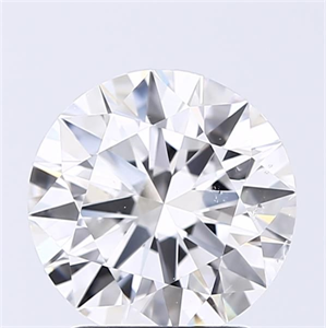 Picture of Natural Diamond 2.01 Carats, Round with Excellent Cut, E Color, SI1 Clarity and Certified by GIA