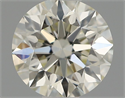 Natural Diamond 0.50 Carats, Round with Excellent Cut, I Color, VS1 Clarity and Certified by IGI