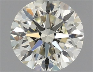 Picture of Natural Diamond 0.50 Carats, Round with Very Good Cut, K Color, VVS1 Clarity and Certified by IGI