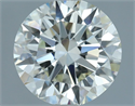 Natural Diamond 2.00 Carats, Round with Excellent Cut, I Color, VVS1 Clarity and Certified by IGI