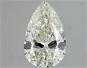 Natural Diamond 1.50 Carats, Pear with  Cut, J Color, SI1 Clarity and Certified by IGI