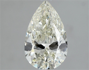 Picture of Natural Diamond 1.50 Carats, Pear with  Cut, J Color, SI1 Clarity and Certified by IGI