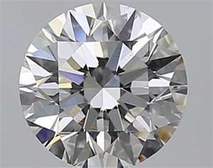 Picture of Natural Diamond 1.51 Carats, Round with Excellent Cut, G Color, VS2 Clarity and Certified by GIA