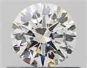 Natural Diamond 0.50 Carats, Round with Excellent Cut, I Color, VS1 Clarity and Certified by GIA