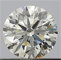 Natural Diamond 0.41 Carats, Round with Excellent Cut, G Color, VVS2 Clarity and Certified by GIA