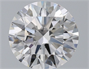 Natural Diamond 1.90 Carats, Round with Excellent Cut, D Color, IF Clarity and Certified by GIA