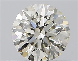 Picture of Natural Diamond 0.48 Carats, Round with Excellent Cut, J Color, VVS2 Clarity and Certified by IGI