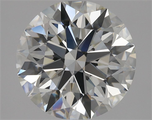 Picture of Natural Diamond 1.90 Carats, Round with Excellent Cut, G Color, VVS2 Clarity and Certified by GIA