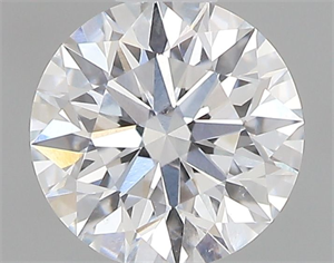 Picture of Natural Diamond 0.42 Carats, Round with Excellent Cut, D Color, SI2 Clarity and Certified by GIA