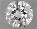 Natural Diamond 0.42 Carats, Round with Very Good Cut, E Color, VVS2 Clarity and Certified by IGI