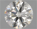 Natural Diamond 2.00 Carats, Round with Excellent Cut, J Color, SI2 Clarity and Certified by GIA