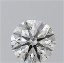 Natural Diamond 3.70 Carats, Round with Excellent Cut, J Color, VS1 Clarity and Certified by GIA